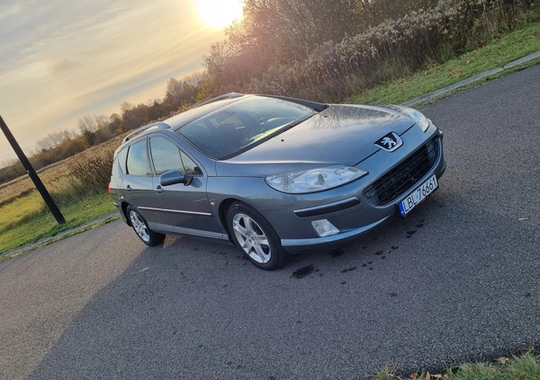 Peugeot 407 cena 13500 przebieg: 212000, rok produkcji 2005 z Biłgoraj małe 106